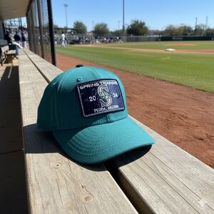 Seattle Mariners 2024 Teal Spring Training Baseball Cap New Era 9Forty